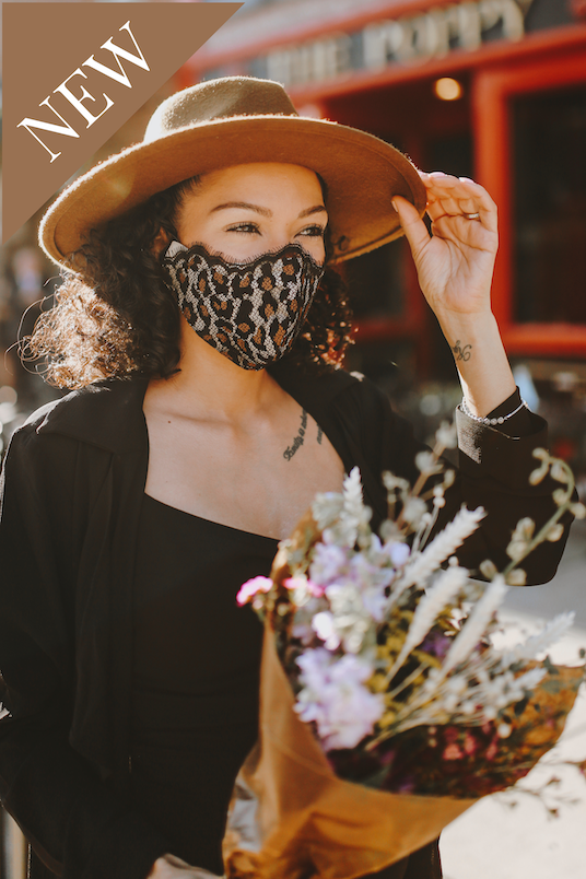 Leopard Lace Mask